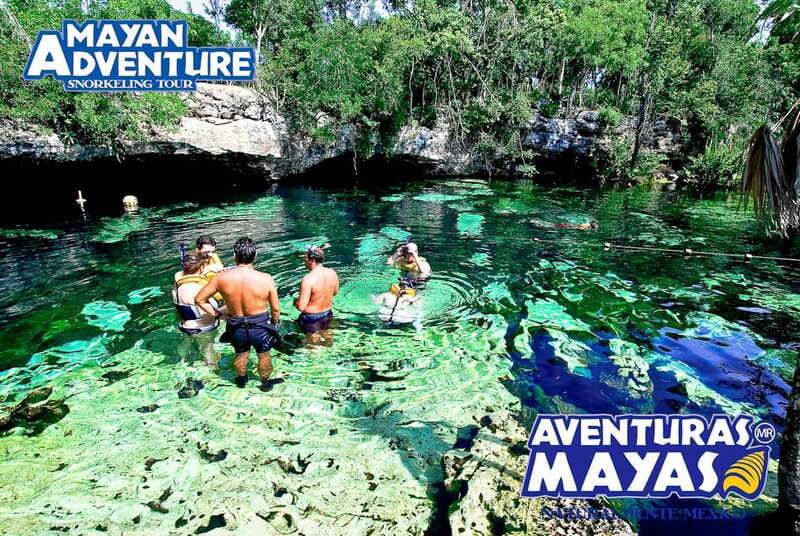 Mayan Adventure - 3 different snorkeling sites in one day! - The closed cenote is the visual highlight