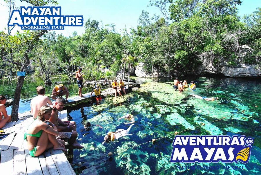 Mayan Adventure - 3 different snorkeling sites in one day! - Caribbean snorkeling is useful, but keep expectations measured