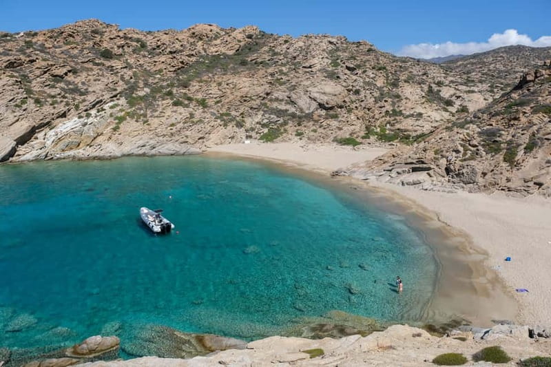 Milopotas: Best Beaches Boat Cruise with Snorkeling - Why a three-hour boat trip works on Ios