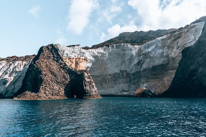 Milos caves snorkelling Catamaran Cruise in a small group - Sykia Beach and cave: the most unusual stop