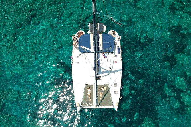 Milos caves snorkelling Catamaran Cruise in a small group - Food, drinks, and the real value of $241.97