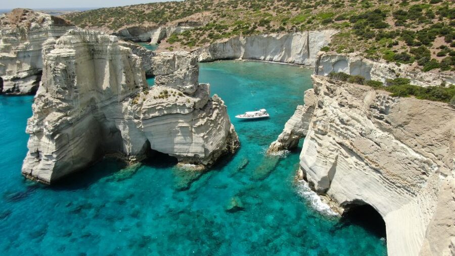 Milos: Half-Day Speedboat Cruise to Klefiko with Snorkeling - Snorkeling at a remote cove