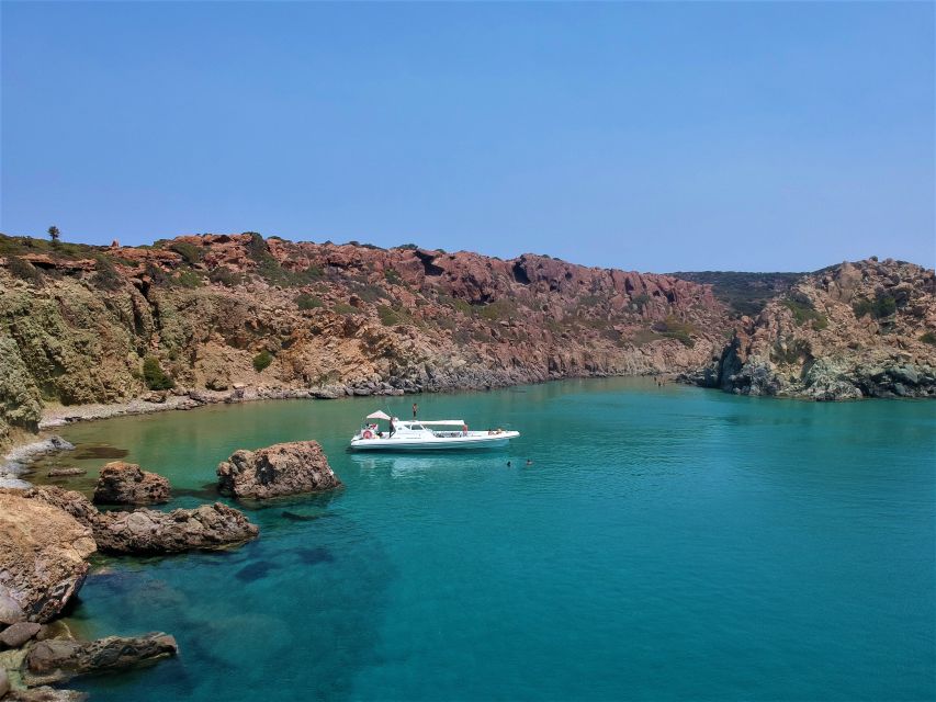 Milos: Half-Day Speedboat Cruise to Klefiko with Snorkeling - Cape Vani and Klima from the water