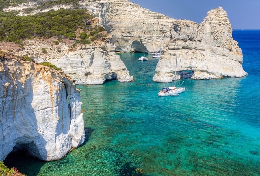 Milos: Milos and Polyaigos Snorkeling and SUP Cruise - Theiorychia and Milos’ Sulfur Mines