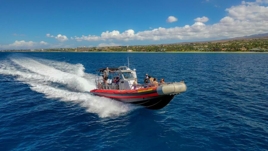 Molokini Crater Snorkel & Whale Watching (Dec 15 – Mar 30) - Why the small raft matters at Molokini
