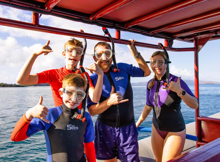 Molokini Crater Snorkel & Whale Watching (Dec 15 – Mar 30) - Snacks, drinks, and the ride home