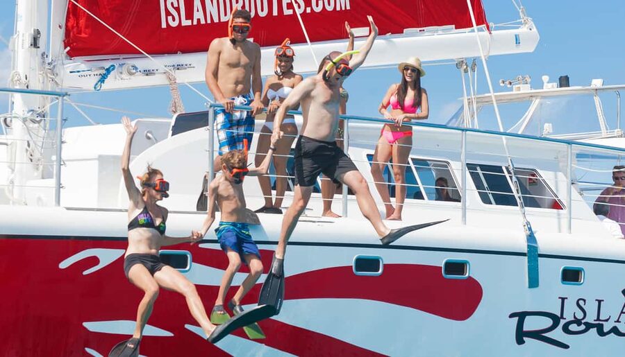 Montego Bay: Reggae Family Catamaran Cruise with Snorkeling - Snorkeling in the Marine Park