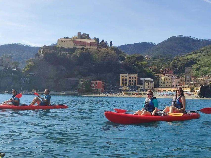 Monterosso al Mare: Monterosso Kayak and Snorkeling Tour - One Hour Along the Monterosso Coast