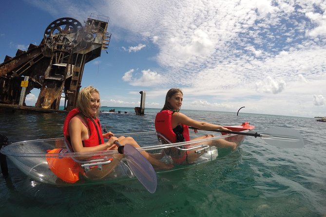 Moreton Island Day Trip (Kayak, Snorkel & Sandboard) frm Brisbane or Gold Coast - Crossing Moreton Island by 4WD