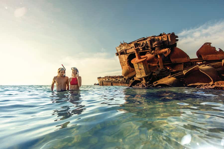 Moreton Island: Tangalooma Day Trip with Snorkeling Tour - Free time, Eco Rangers, and the dolphin presentation