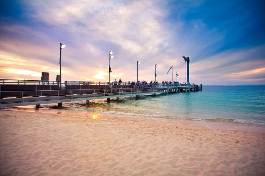 Moreton Island: Tangalooma Snorkel Tour with Helicopter Tour - The helicopter route over Moreton Island