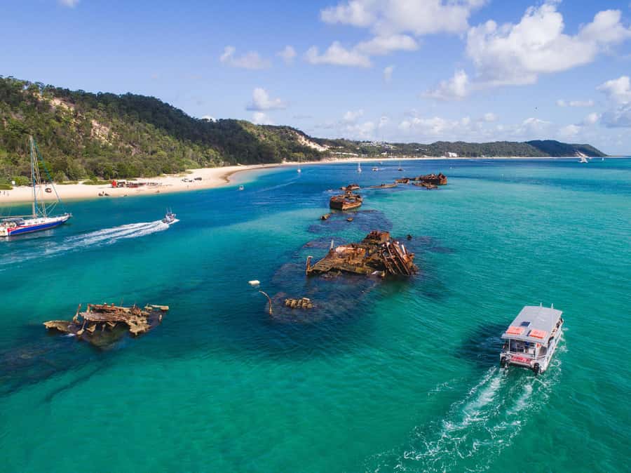 Moreton Island: Tangalooma Snorkeling Tour & Dolphin Feeding - The return ferry and the long day