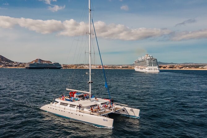 Multimillion Yacht Cabo Cruise Sunset or Snorkel Optional PICKUP! - Hotel Pickup in Cabo San Lucas and San José del Cabo
