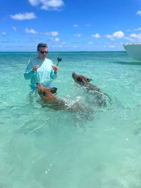Nassau: 3-Island Snorkel Tour with Pigs, Beach Club, & Lunch - The boat atmosphere: cheerful, social, and sometimes loud