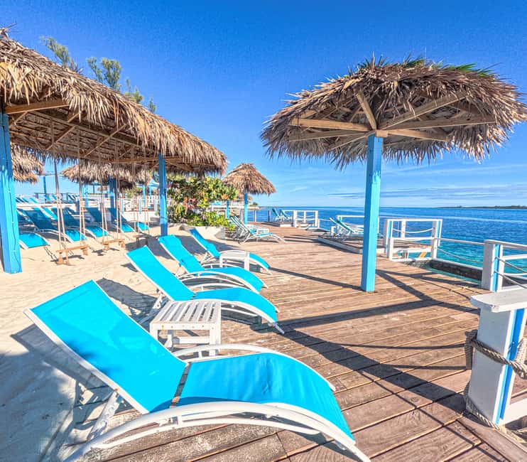 Nassau: Sun Cay Day Trip, Snorkel, Iguana Encounter, & Lunch - Leaving Nassau by boat from Elizabeth on Bay