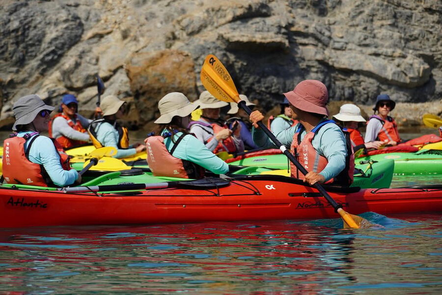 Naxos: Kampos Farm Sea Kayak Tour with Snorkeling & Picnic - The beach picnic is more than a lunch break