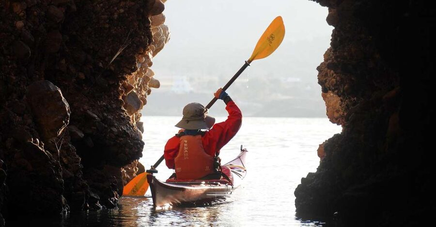 Naxos: Moutsouna Caves Sea Kayak Tour, Snorkeling & Picnic - Key points at a glance