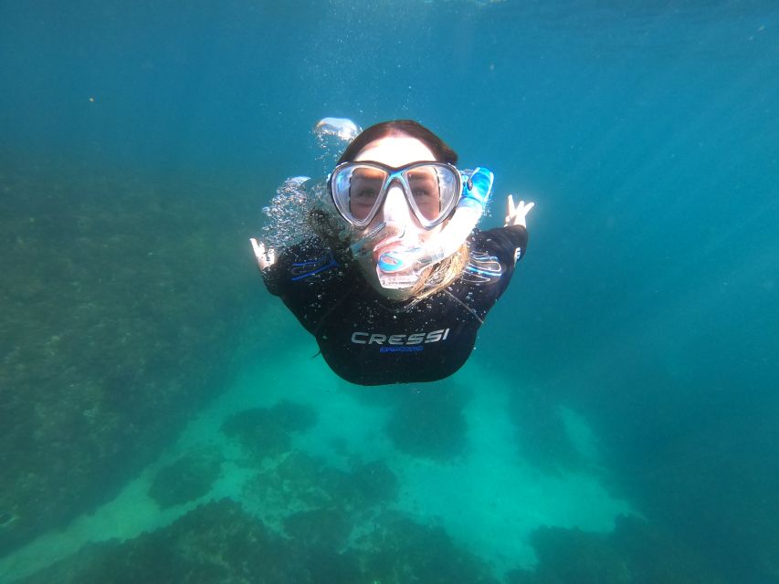 Nerja-Maro: Snorkeling & Sea Scooter Speedboat Trip - Sea scooters add a playful final act
