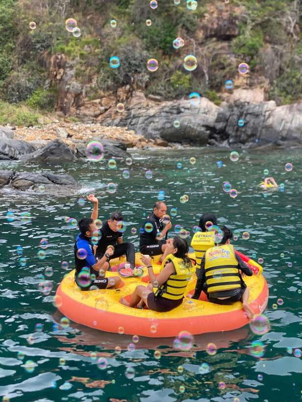 Nha Trang: Hopping Tour, Snorkeling, Boat Party, & BBQ Lunch - Seventy-five minutes above Nha Trang’s coral reef
