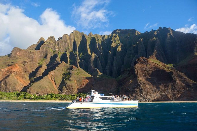 Ni'ihau and Na Pali Coast Snorkel Boat Tour - Na Pali Coast from the water