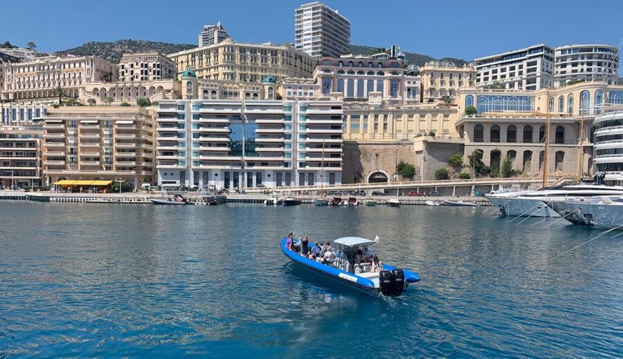 Nice: Monaco & Mala Caves Boat Trip with Snorkeling - Leaving Nice through the French Riviera