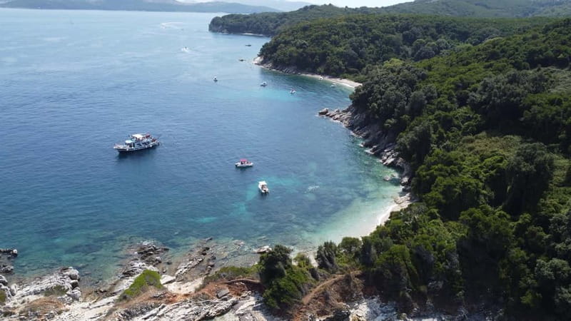 Northeast Corfu Coastal: Swim, Snorkel with lunch & drinks - The narrow gap at Saint Stefanos