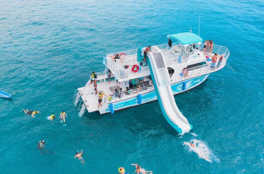 Oahu: Dolphin Watching & Turtle Snorkeling with Waterslide - A Hawaiian welcome before the dolphin search