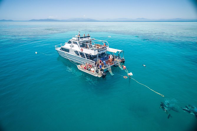 Ocean Freedom Great Barrier Reef Luxury Snorkel and Dive Cruise - A 65-foot catamaran and an early start from Cairns