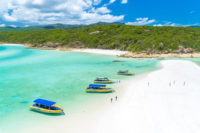 Ocean Rafting: Whitehaven Beach, Snorkelling & Hill Inlet Lookout - Snorkelling around the inner fringing reefs
