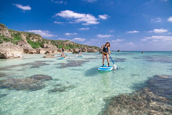 Okinawa Miyako Beach SUP or Canoe and sea turtle Snorkeling - What is included, and one fee that needs checking