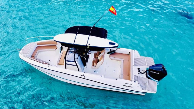 Palma de Mallorca: Private Boat Tour with Snorkel and Paddle - Cala Comtesa and the first swim