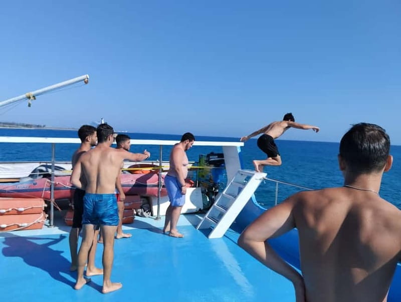 Paphos: Glass Bottom Boat Trip with Swimming or Snorkeling - The swimming stop: refreshing, but not a full snorkeling trip