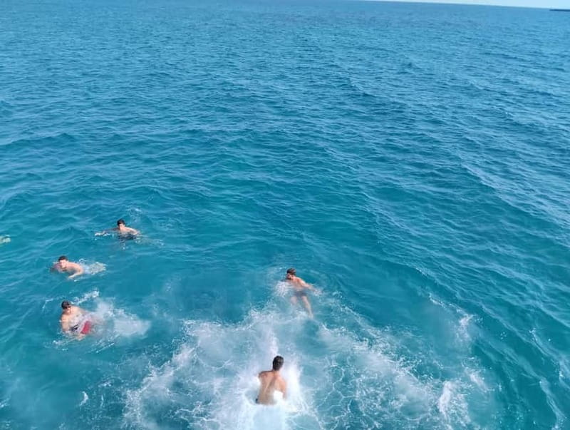 Paphos: Glass Bottom Boat Trip with Swimming or Snorkeling - What the boat provides on board