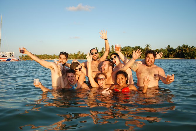 Parasailing, Snorkel Cruise & Virgen Beach from Punta Cana - The Virgen Beach stop and the natural pool