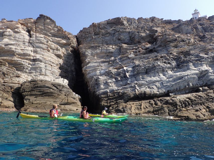 Paros: Sea Kayak Trip with Snorkeling and Snack or Picnic - Starting at the Beach With a Proper Safety Briefing