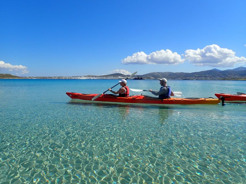 Paros: Sea Kayak Trip with Snorkeling and Snack or Picnic - Route Options Include a Lighthouse, Kolimpithres, or a Chapel Island