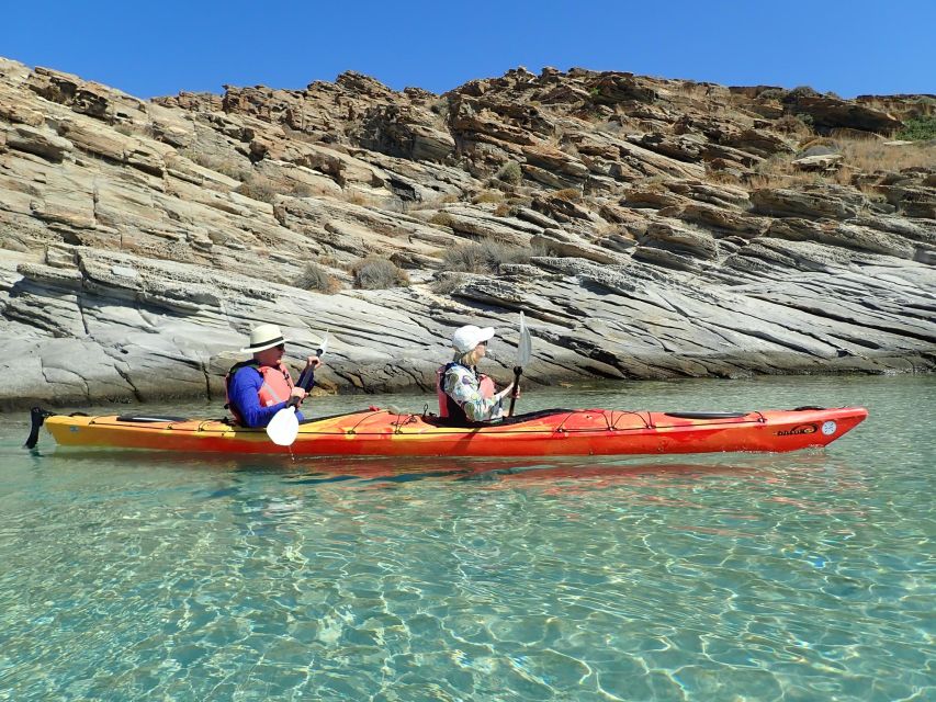 Paros: Sea Kayak Trip with Snorkeling and Snack or Picnic - Alex and Sophia Bring Careful, Personal Guiding