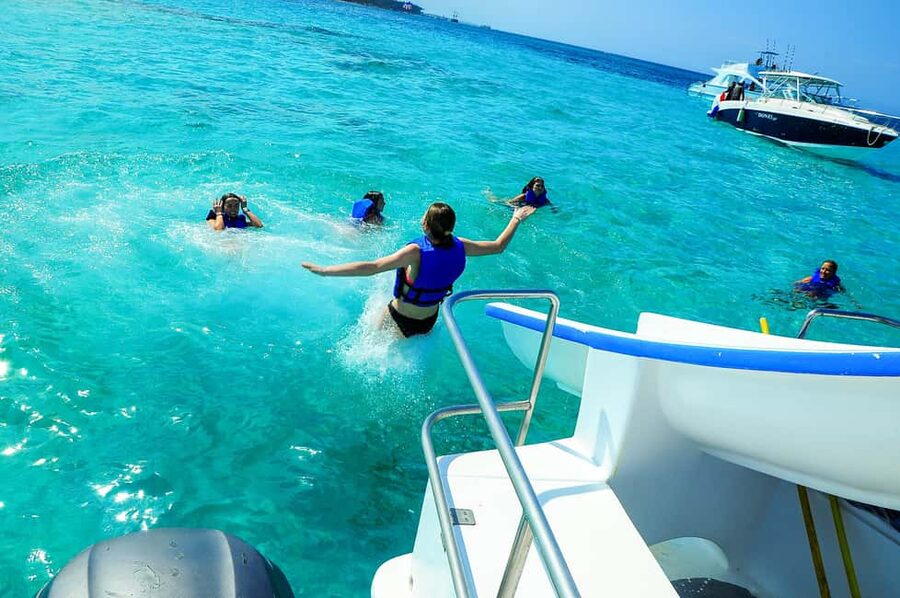 Party Boat and Snorkelling in Punta Cana - Music, crew, snacks, and the open bar