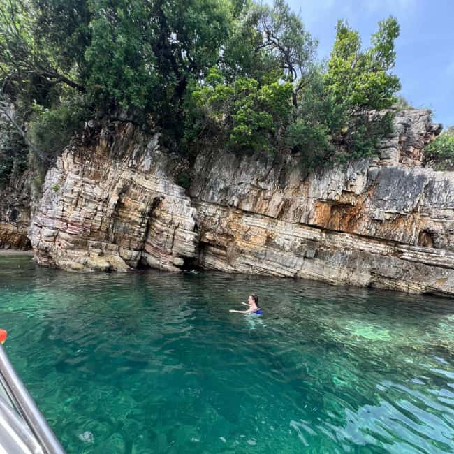 Pelagic Boat Tour7 destinations:drink+Snorkel+Umbrella️ - Turtle Cave and Anchor Cave: short stops with clear water