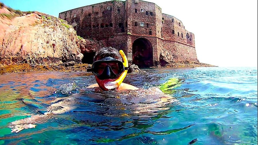 Peniche: Berlengas Island Catamaran Tour + Snorkeling - Setting out from Peniche for Berlenga Island