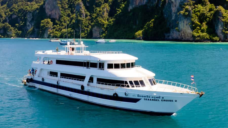 Phi Phi Island Highlights: Cruise, Snorkel & Buffet Lunch - Pileh Lagoon And Viking Cave From The Water