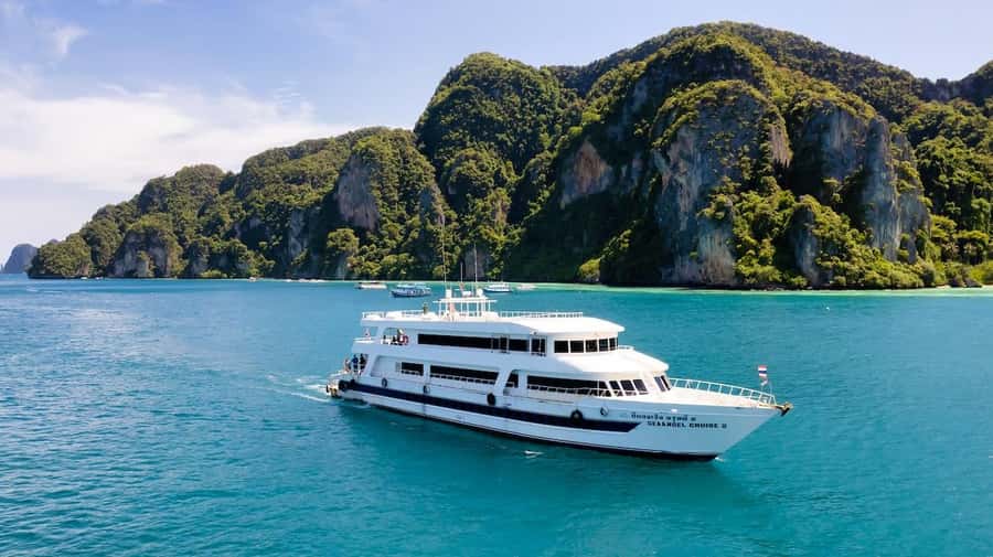 Phi Phi Island Highlights: Cruise, Snorkel & Buffet Lunch - From Phuket Hotels To Sea Angel Pier