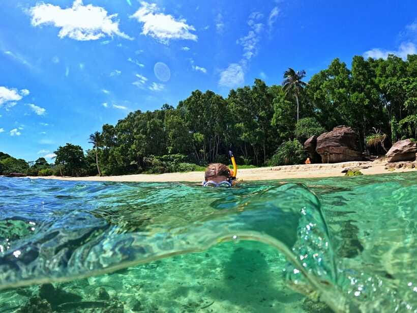 Phu Quoc: Speed Boat Tour 4 Islands - 2 Reefs Snorkeling - Four islands, then a quiet shore break