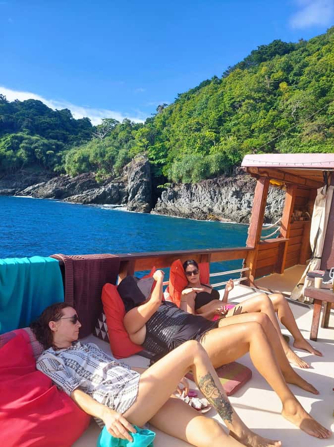 Phuket: Escape the crowds on relaxing boat (Snorkelling) - Nai Harn brings the first proper swim
