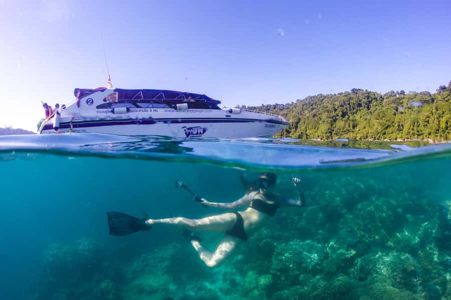 Phuket/Khao Lak: Speedboat Snorkel Tour to Similan Islands - Koh Similan brings the best beach break