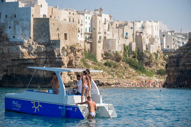 Polignano a Mare Eco Boat Tour with Snorkeling Mar y Sol - Santo Stefano and the views over Lama