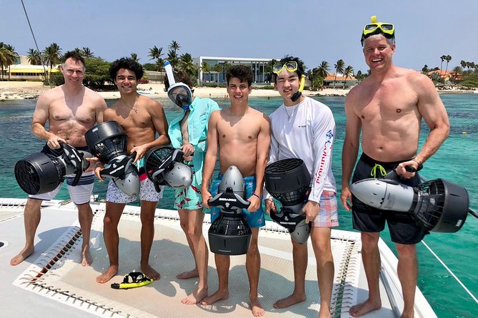 Premium Catamaran Morning Sail: Snorkeling, Mimosas and Brunch - Catalina Bay and Malmok Reef: the easier swim