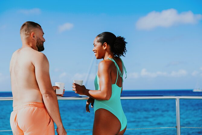 Premium Morning Snorkel Sail with Champagne Brunch - A breakfast sail with a Caribbean soundtrack