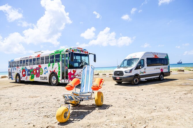 Private Aruba Beach Hop and Snorkel Experience - San Nicolas adds murals and local flavor