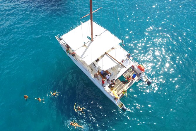 Private Catamaran Snorkeling Cruise in Los Cabos - Santa Maria Bay is the practical snorkeling stop
